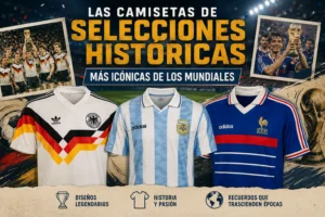 camisetas de selecciones históricas